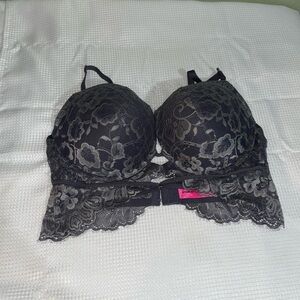 La SENZA Charcoal Lace Bra